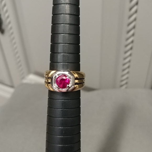 Vintage LIND 14KT HGE Ring Size 8 - Picture 6 of 8